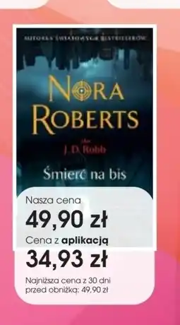 Świat Książki Nora Roberts Śmierć na bis oferta