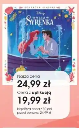Świat Książki Disney Mała Syrenka oferta