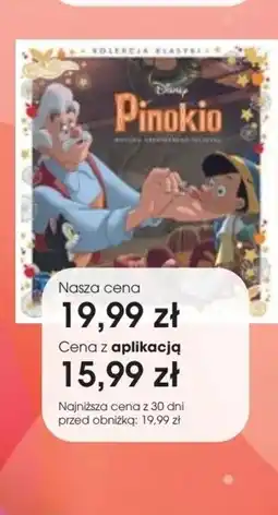 Świat Książki Disney Pinokio oferta