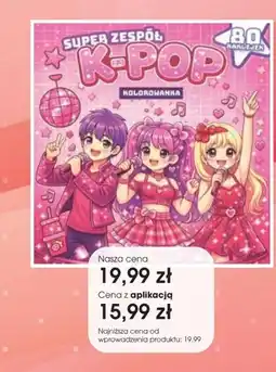 Świat Książki Super Zespół K-Pop Kolorowanka oferta