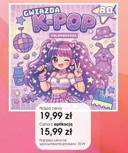 Świat Książki Gwiazda K-Pop Kolorowanka oferta
