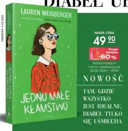 Świat Książki Lauren Weisberger Jedno małe kłamstwo oferta