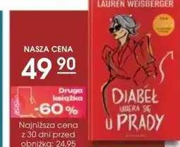 Świat Książki Lauren Weisberger Diabeł ubiera się u Prady oferta