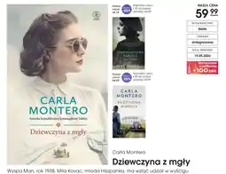 Świat Książki Rebis Carla Montero Dziewczyna z mgły oferta