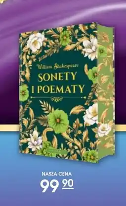 Świat Książki William Shakespeare Sonety i poematy oferta