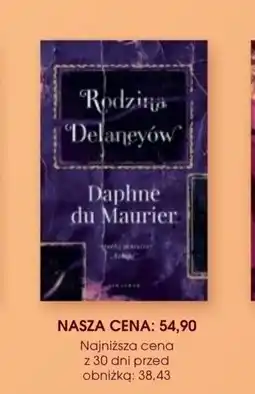 Świat Książki Albatros Daphne du Maurier Rodzina Delaneyów oferta