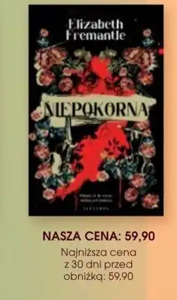Świat Książki Albatros Elizabeth Fremantle Niepokorna oferta