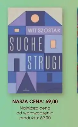 Świat Książki Wit Szostak Suche strugi oferta