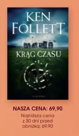 Świat Książki Albatros Ken Follett Krąg czasu oferta