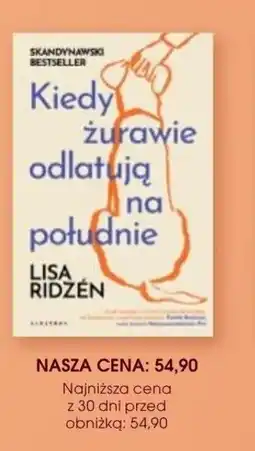 Świat Książki Albatros Lisa Ridzén Kiedy żurawie odlatują na południe oferta