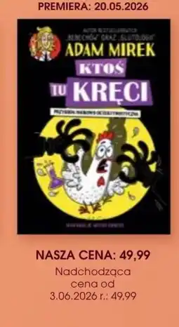 Świat Książki Adam Mirek Ktoś tu kręci oferta