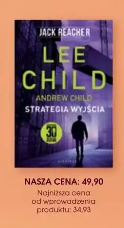 Świat Książki Lee Child Andrew Child Strategia wyjścia oferta