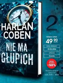 Świat Książki Albatros Harlan Coben Nie ma głupich oferta