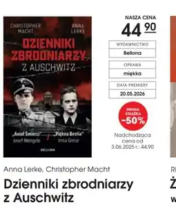 Świat Książki Bellona Anna Lerke, Christopher Macht Dzienniki zbrodniarzy z Auschwitz oferta