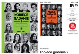 Świat Książki Rebis Beata Biały Kobiece gadanie 2 / Męskie gadanie 2 oferta