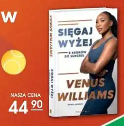 Świat Książki Burda Media Venus Williams Sięgaj wyżej oferta