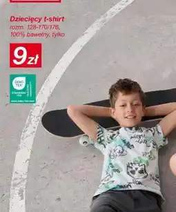 KiK Dziecięcy t-shirt 100% bawełny rozm. 128-170/176 oferta