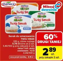 Carrefour Serek do smarowania Twój Smak Piątnica oferta