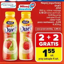 Carrefour Napój jogurtowy Jovi Duet oferta