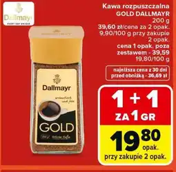 Carrefour Kawa rozpuszczalna GOLD DALLMAYR oferta