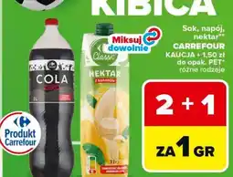 Carrefour Sok, napój, nektar CARREFOUR Classic oferta
