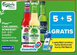 Carrefour Piwo CARLSBERG, SOMERSBY oferta
