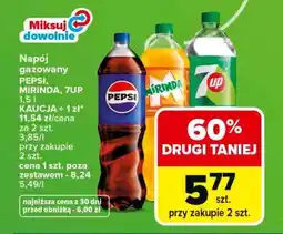 Carrefour Napój gazowany Pepsi, Mirinda, 7Up oferta