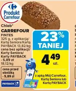 Carrefour Chleb CARREFOUR FINTES oferta