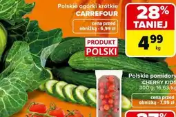 Carrefour Polskie ogórki krótkie oferta