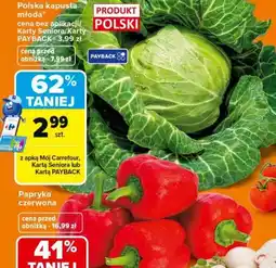 Carrefour Polska kapusta młoda oferta