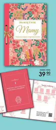 Świat Książki Bukowy Las Pamiętnik Mamy Najcenniejsze wspomnienia oferta