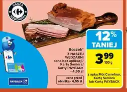 Carrefour Boczek Z NASZEJ WĘDZARNI oferta