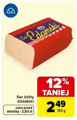 Carrefour Ser żółty EDAMSKI oferta
