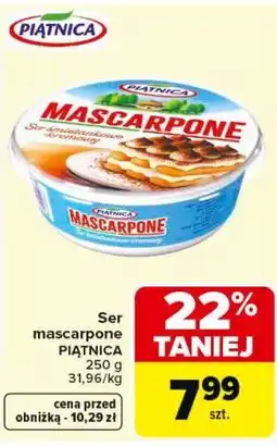 Carrefour Piątnica Ser mascarpone oferta