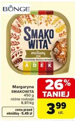 Carrefour Smakowita Margaryna oferta