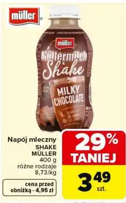 Carrefour Napój mleczny Shake Müller oferta