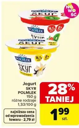 Carrefour Jogurt Skyr Polmlek oferta