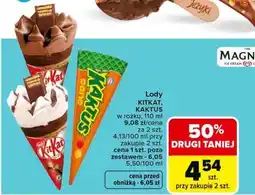 Carrefour Lody KITKAT, KAKTUS oferta