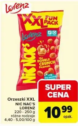 Carrefour Orzeszki XXL NIC NAC'S LORENZ oferta
