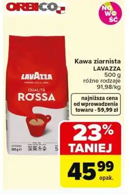 Carrefour Kawa ziarnista Lavazza Qualità Rossa oferta