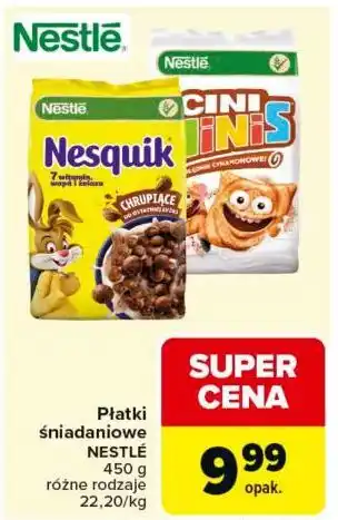 Carrefour Płatki śniadaniowe Nestlé oferta