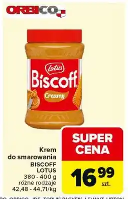 Carrefour Krem do smarowania Biscoff Lotus oferta