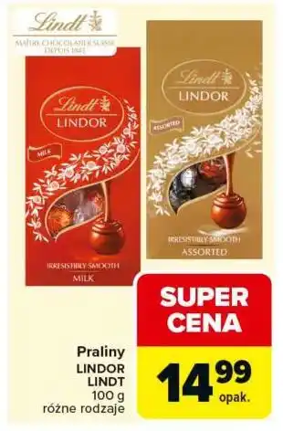 Carrefour Praliny LINDOR LINDT oferta