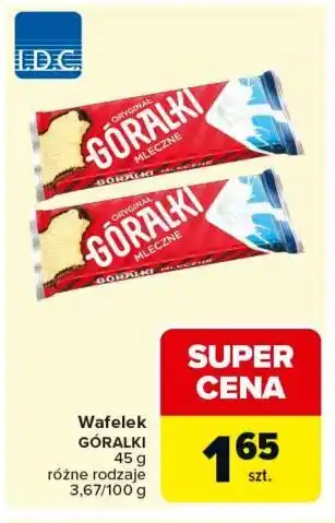 Carrefour Wafelek GÓRALKI oferta