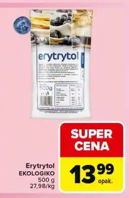 Carrefour Erytrytol EKOLOGIKO oferta