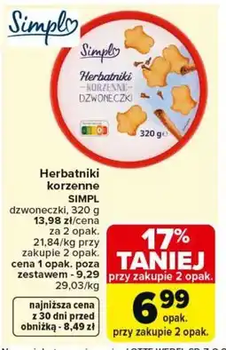 Carrefour Herbatniki korzenne SIMPL oferta