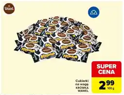 Carrefour Cukierki na wagę KRÓWKA WAWEL oferta
