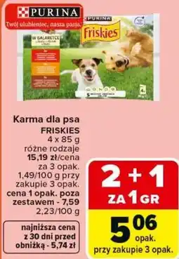 Carrefour Karma dla psa FRISKIES oferta