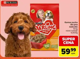 Carrefour Karma sucha dla psa DARLING oferta