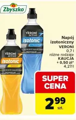 Carrefour Napój izotoniczny VERONI active oferta